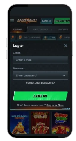 Spinational Casino log in